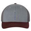 112 Trucker Cap - Greely PTO Heather gray/charcoal/maroon Thumbnail