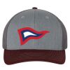 112 Trucker Cap - Greely PTO Heather gray/charcoal/maroon Thumbnail