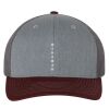112 Trucker Cap - Greely PTO Heather gray/charcoal/maroon Thumbnail